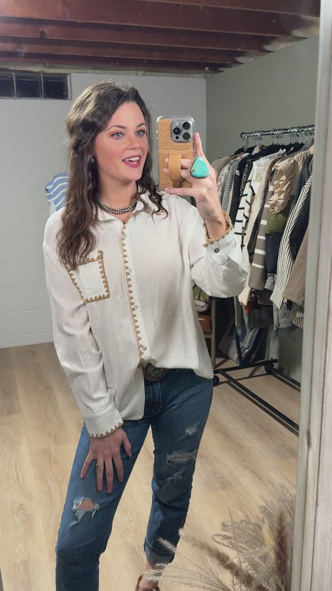 The Pepper Linen Blouse